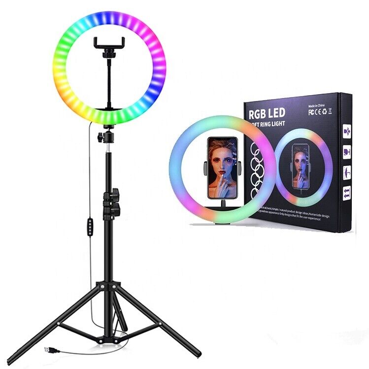 Ring Light RGB with Tripod 10 Ring Light RGB with Tripod 10